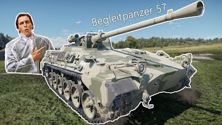 Begleitpanzer 57 Gameplay in War Thunder [upl. by Ramsay]