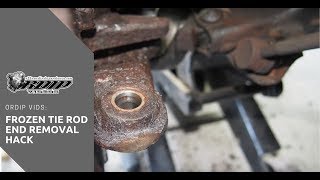 ORDIP Vids Hack For Removing A StuckSiezed Tie Rod End [upl. by Adnal]