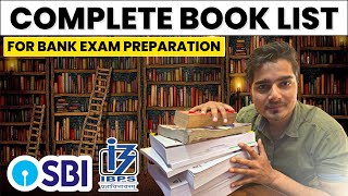 Best Books For Bank Exams  Booklist For SBI  IBPS PO amp Clerk Exams  हिंदी मेंCC [upl. by Hekker]