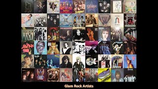 Glam Rock Artists [upl. by Meyers]