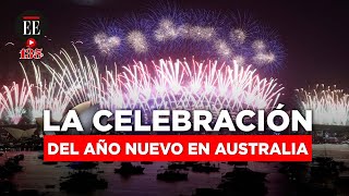 Así recibió el año nuevo Australia  El Espectador [upl. by Pazice]