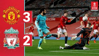 Highlights Man Utd 32 Liverpool  Salah nets twice but Reds go out of the FA Cup [upl. by Pascoe]