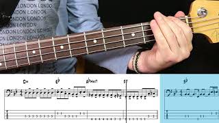 Allman Brothers Band  Soulshine Bass cover with tabs [upl. by Call]