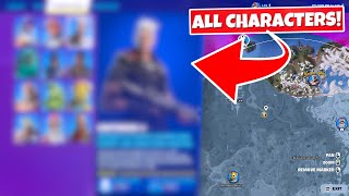 Unlock All Characters in Fortnite Chapter 5 Season 3 All Mythics and Weapons [upl. by Edan200]