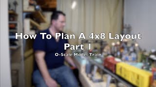 How To Plan A Small 4x8 Layout Part I O Scale Model Train [upl. by Aeriela498]