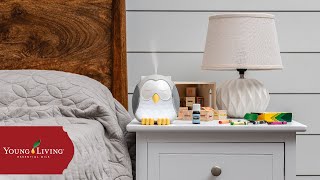 How to Use Your Feather the Owl Diffuser  Young Living Essential Oils [upl. by Korey155]