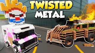 TWISTED METAL APOCALYPSE BATTLE  Brick Rigs Multiplayer Gameplay  Lego Battle challenge [upl. by Derwood]