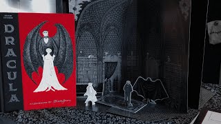 Edward Gorey Drácula Libro amp Teatro de Juguete Unboxing [upl. by Nnahs]