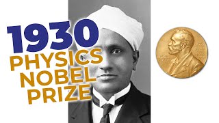 1930 Nobel Prize in Physics  Raman Spectra [upl. by Refinnej]