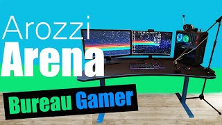 Le meilleur bureau gaming de tous les TEMPS   Arena Arozzi [upl. by Corine256]