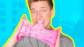 DIY Edible Slime Candy SLIME YOU CAN EAT How To Make The BEST Slime [upl. by Aseuqram]