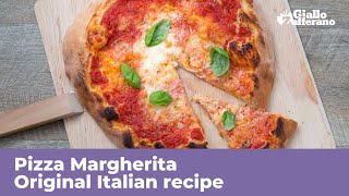 ITALIAN PIZZA MARGHERITA  Original Italian recipe [upl. by Ellehcin976]