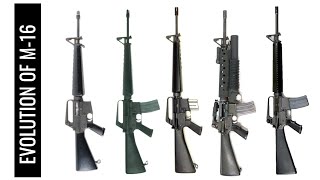 Evolution Of American M16 1950s 2022 II A Brief History of M16Ar15 [upl. by Pam]