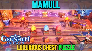 Mamull Luxurious Chest Puzzle Genshin Impact [upl. by Biamonte]