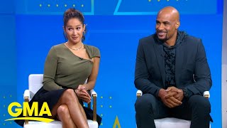 Jaina Lee Ortiz and Boris Kodjoe talk ‘Station 19’ season premiere l GMA [upl. by Dorris]