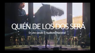 Diego Verdaguer  ¿Quién De Los Dos Será En Vivo Desde El Auditorio Nacional [upl. by Eillah205]