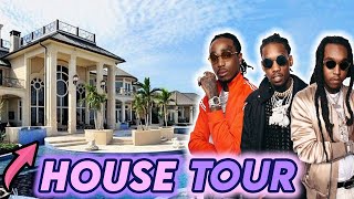 MIGOS  House Tour 2020  Inside Quavo Offset amp Takeoffs Mansions [upl. by Soinotna]