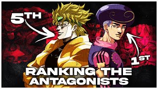 JoJo Main Antagonists Ranked From Weakest to Strongest [upl. by Lecirg939]