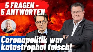 Diese Coronapolitik war katastrophal 5 Fragen 5 Antworten [upl. by Reiter]