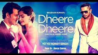 Dheere Dheere Se Meri Zindagi  Instrumental Cover Mix Yo Yo Honey Singh  Harsh Sanyal [upl. by Vano]