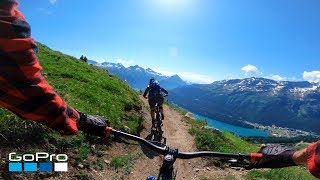 GoPro Wild Swiss Alps MTB Ride in 4K [upl. by Joelle590]