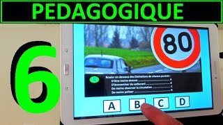 Code de la route 2024 6  Pédagogique [upl. by Dygall]