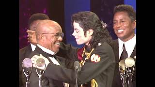 The Jackson 5 Acceptance Speech at the 1997 Rock amp Roll Hall of Fame Induction Ceremony [upl. by Stefania]