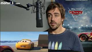 Fernando Alonso le pone voz a Cars 3 [upl. by Veronica]