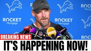 Extremely BAD News for Detroit Lions After THIS Happened [upl. by Anelle]