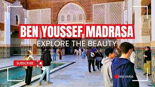 Places To Visit In Marrakech The Stunning Ben Youssef Madrasa [upl. by Davilman430]