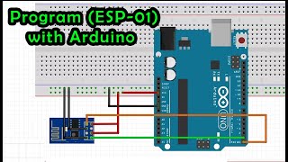 How to Program ESP8266 ESP01 Module with Arduino UNO [upl. by Mona544]