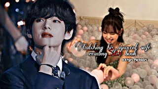 Catching his innocent wife reading quotTHATquotbook Taennie ff new oneshot [upl. by Anairotciv16]