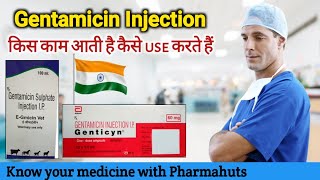 Gentamicin  gentamicin injection  Gentamicin injection uses Dose Side effects and Precautions [upl. by Anole530]