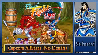 Final Fight LNS Ultimate V04 Capcom AllStars Hard Musou – Subutai No Death [upl. by Ladiv]