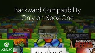 Xbox One Backward Compatibility [upl. by Eilrak]