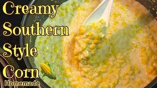 How to Make Homemade Creamed Corn Recipe Easy  Collab wRaymack Kitchen amp Grill [upl. by Rebekkah]