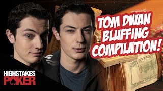 Every Tom Dwan Bluff on High Stakes Poker [upl. by Rhianna720]