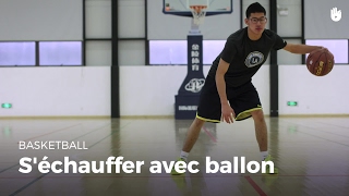 Apprendre un échauffement avec ballon  Basketball [upl. by Reld]