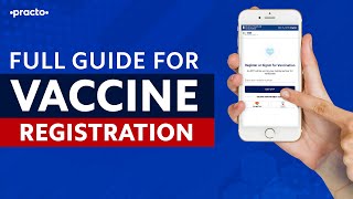 CoWIN amp Aarogya Setu के जरिए Online Vaccine Registration Kaise Kare  वैक्सीन रजिस्ट्रेशन  Practo [upl. by Harvard]