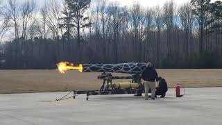 Pulse Jet engine from a V1 Flying Bomb [upl. by Onitnatsnoc741]