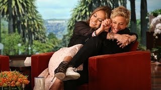 Jennifer Lopez Shares Her Germs with Ellen [upl. by Terrell381]