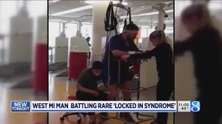 West MI man battling rare lockedin syndrome [upl. by Emlyn648]