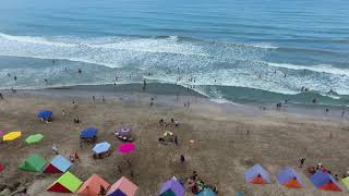 Playa Crucita en Manabí Ecuador [upl. by Suiluj]