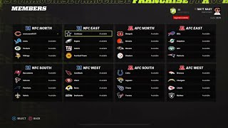 How To Create A League With Friends In Madden 22 Franchise [upl. by Ronica]