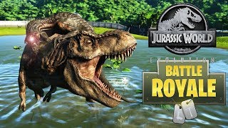 BATTLE ROYALE DINOSAURIOS CARNÍVOROS JURASSIC WORLD EVOLUTION [upl. by Anaik]