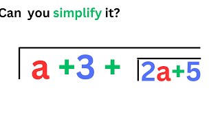 Radical maths mathematics algebra mathstricksmathirrationalnumbersradicals [upl. by Codding657]