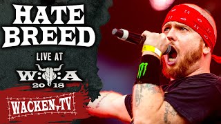 Hatebreed  I Will Be Heard  Live at Wacken Open Air 2018 [upl. by Adyan]