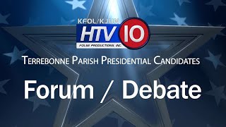 HTVs Terrebonne Parish President Debate [upl. by Eradis]