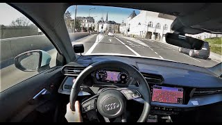 Audi A3 Sportback 2022 Business Advanced 35 TFSI 14 150 hp Mild Hybrid  POV Driving [upl. by Kuebbing]