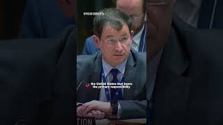 Russian representative harshly responds to American colleague at the UN Security Council meeting [upl. by Rambow971]